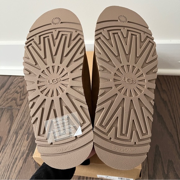 Ugg Tazz Slippers Chestnut Slides Shoes Chestnut NWT NIB WOMEN - Picture 5 of 10